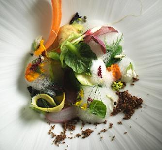 "Into the Vegetable Garden," created by David Kinch of Manresa